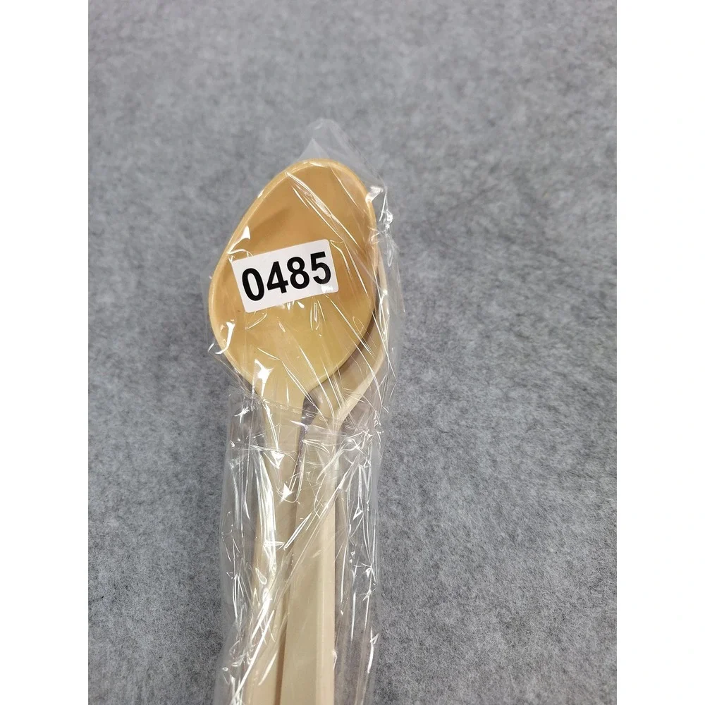 Tailor Made Products Beige Plastic Ladle Spoon Set of 2 Serving Kitchen‎ Camping